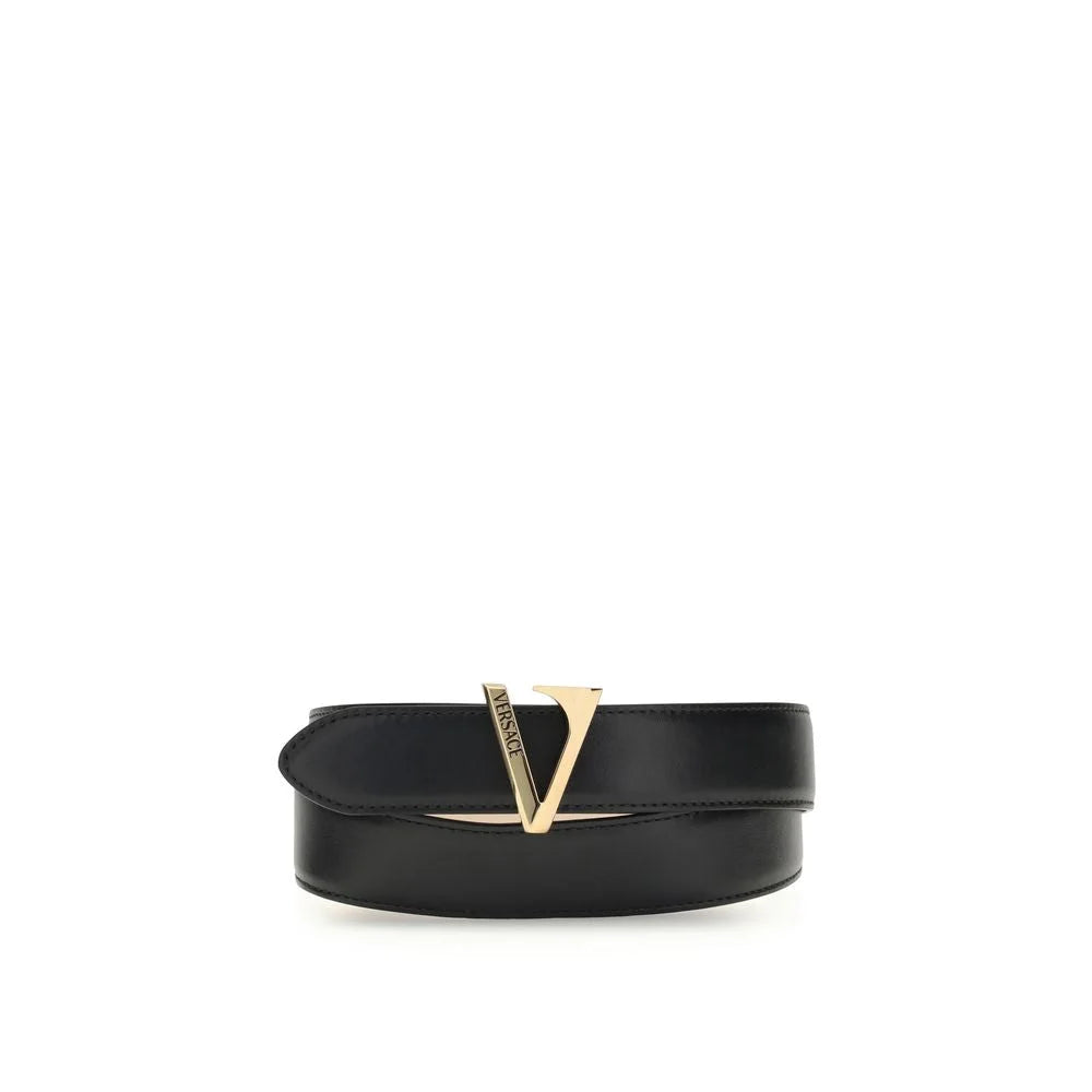 Versace Calfskin V Belt - Belts
