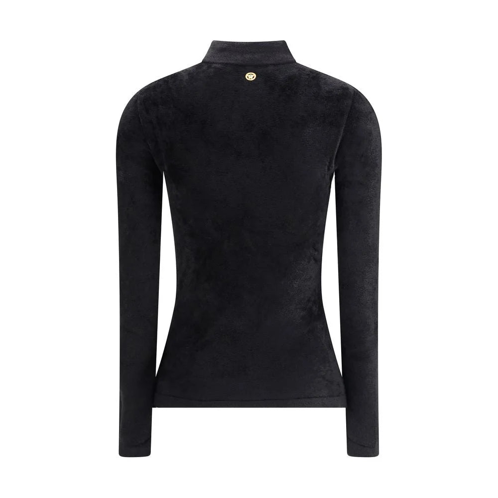 Versace Chenille Top with half nec - IT42 | L - Sweaters