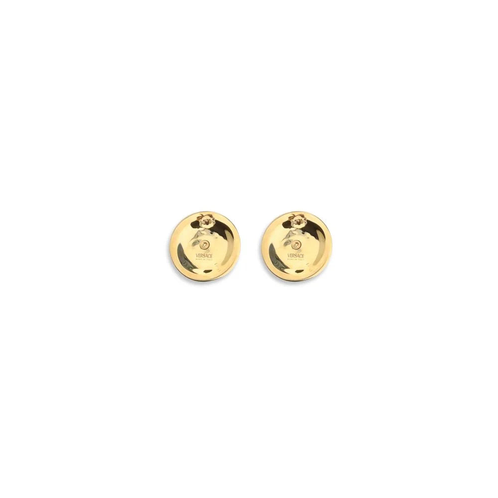 Versace Crystal Medusa Earrings - One Size - Earrings