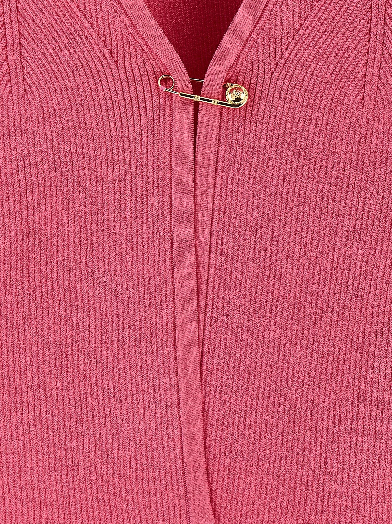Versace Fuchsia Viscose Cardigan