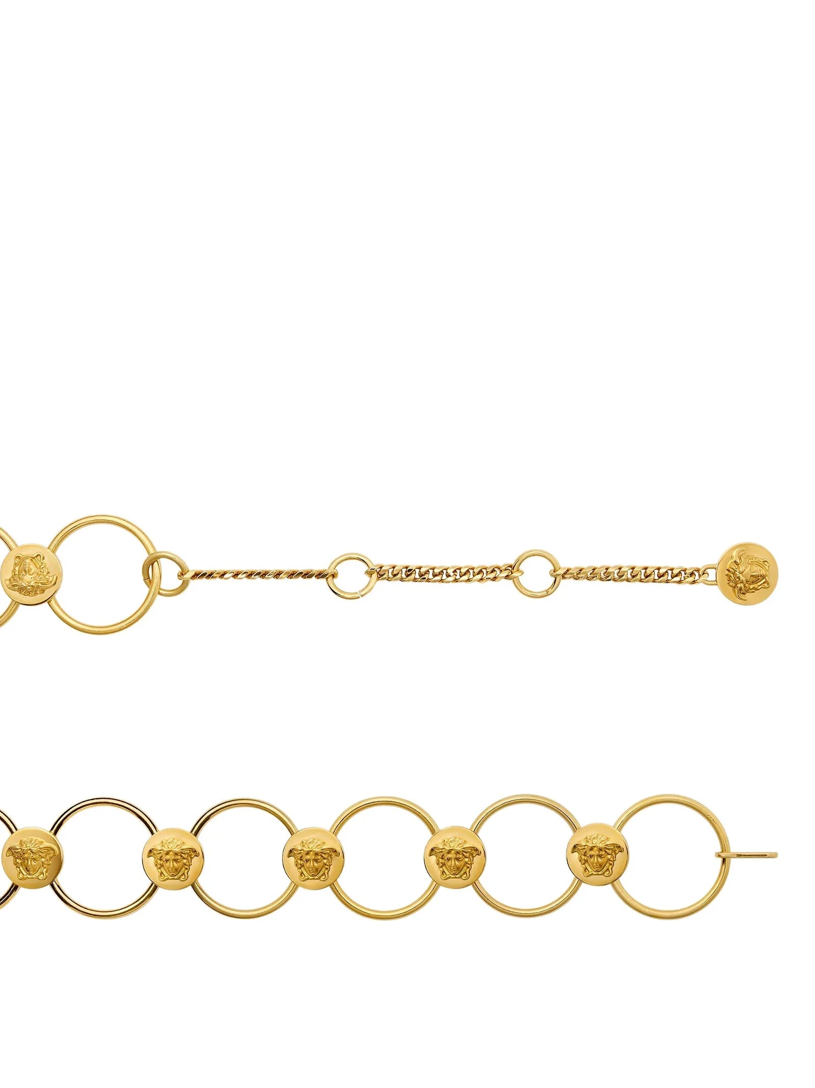 Versace Gold Brass Belt - UNI