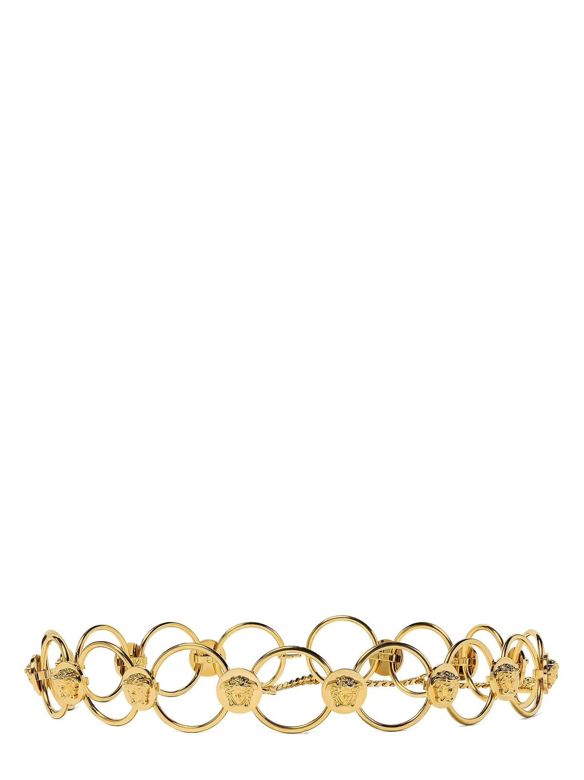 Versace Gold Brass Belt - UNI