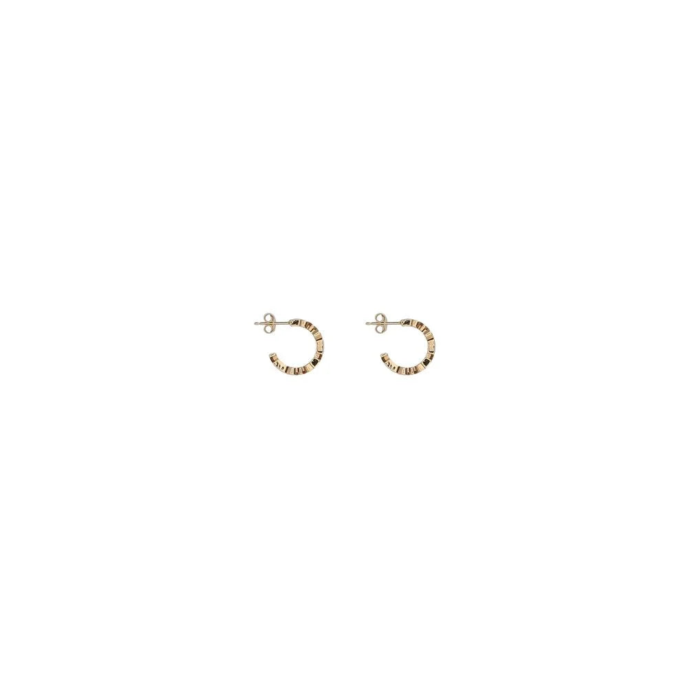 Versace Gold Brass Earrings - One Size