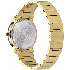Versace Gold Stainless Steel Dress Watch