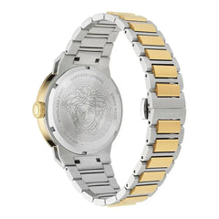 Versace Gold Stainless Steel Dress Watch