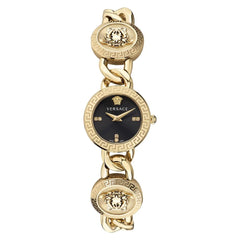 Versace Gold Stainless Steel Dress Watch