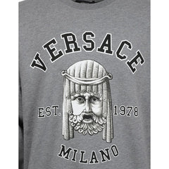 Versace Gray Cotton Sweatshirt - L
