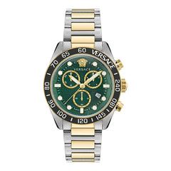 Versace Gray Stainless Steel Dress Watch