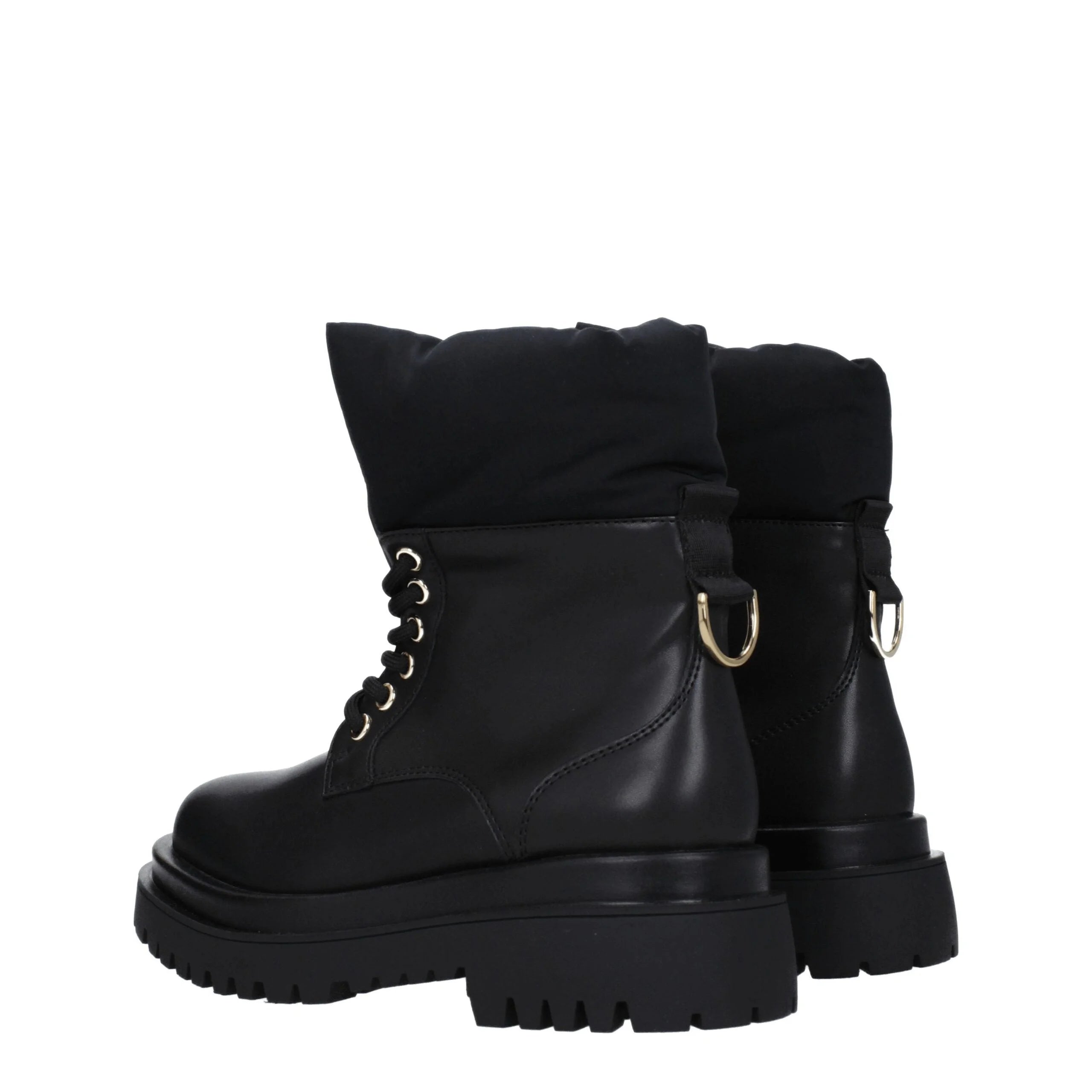 Versace Jeans Black Polyethylene Ankle Boots - EU40/US10