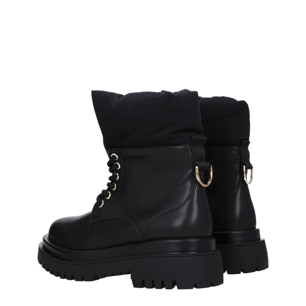 Versace Jeans Black Polyethylene Ankle Boots - EU40/US10
