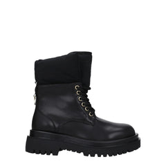 Versace Jeans Black Polyethylene Ankle Boots - EU40/US10