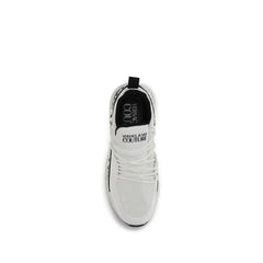 Versace Jeans White Polyester Athletic Sneakers - EU42/US9