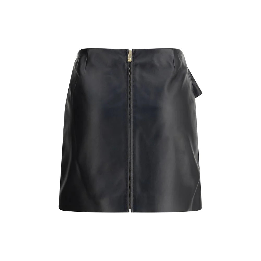 Versace Lambskin Miniskirt - IT42 | L - Skirts