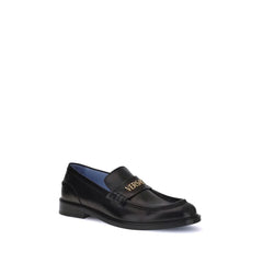 Versace Leather Loafers - EU42.5/US9.5