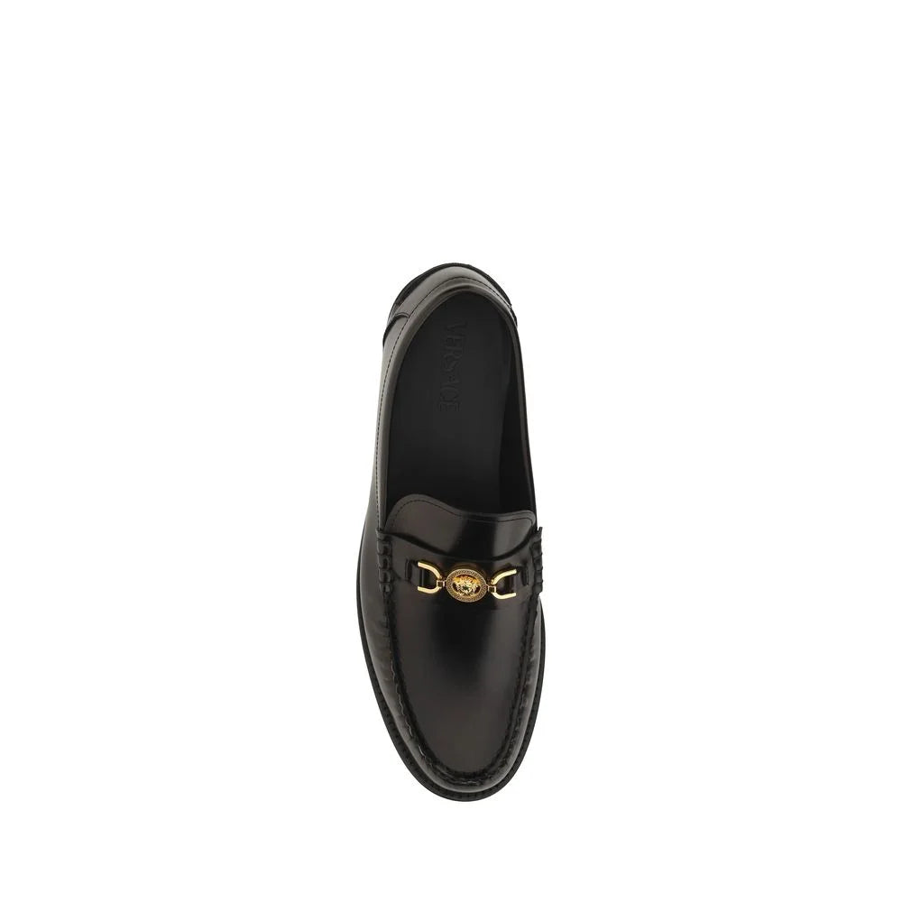 Versace Leather Loafers - Flats