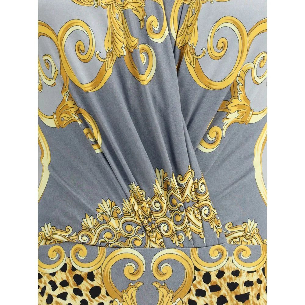 Versace Leopard draped Bodysuit - IT40 | M