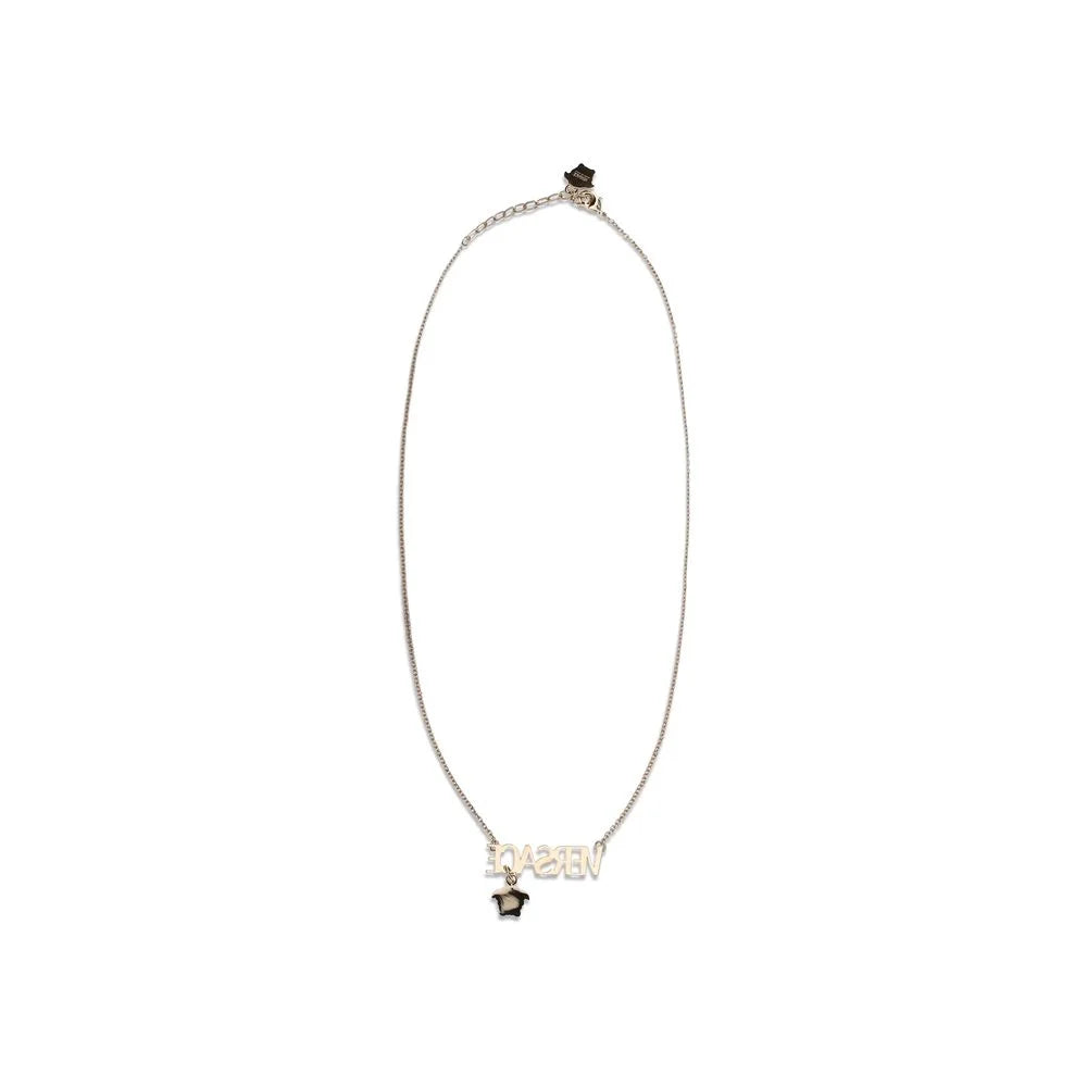 Versace Logo Necklace - One Size