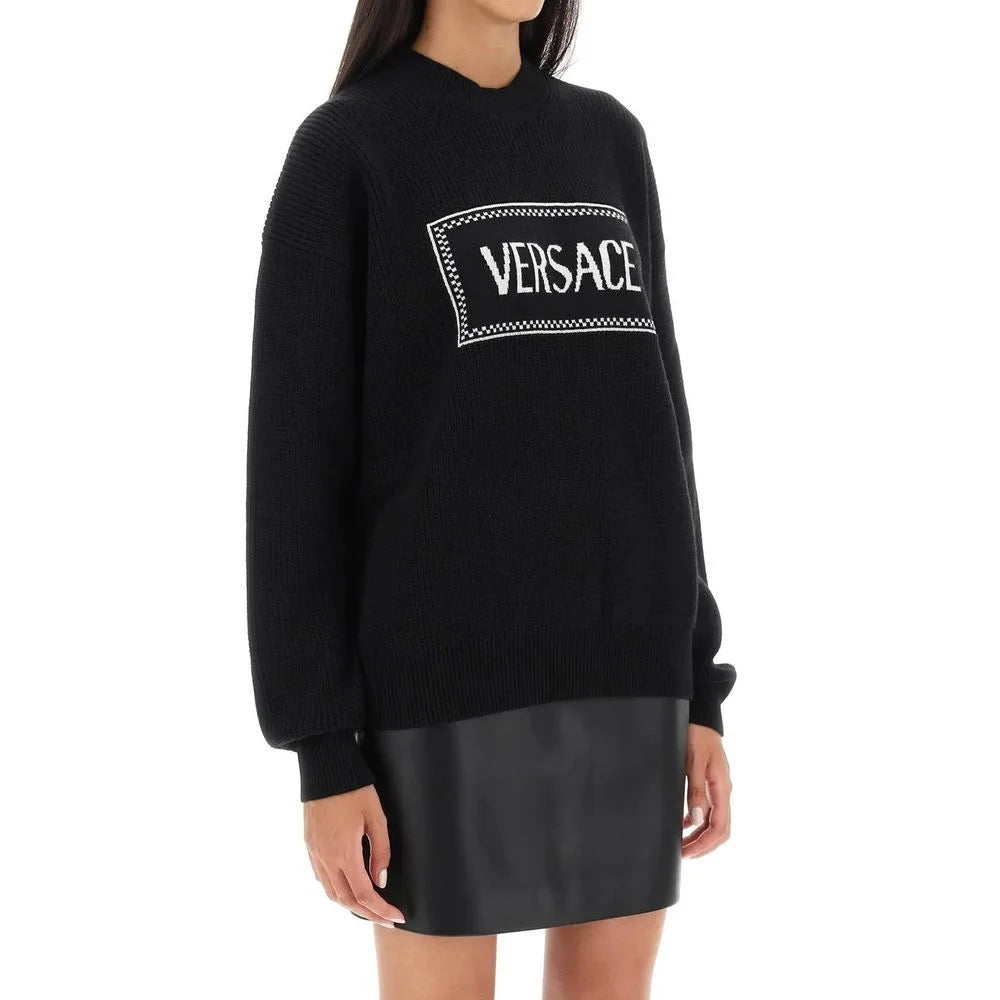 Versace Logo Sweater - Sweaters