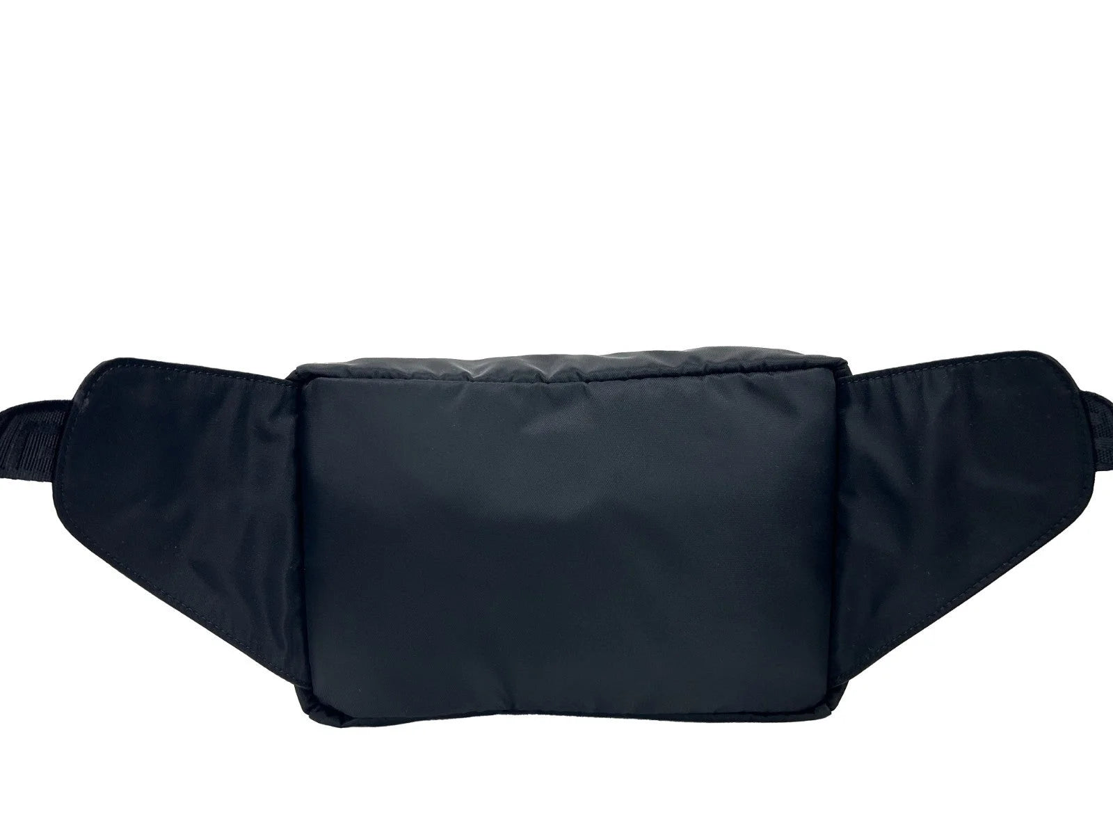 Versace Medusa Black Nylon Belt Bag Waist Fanny Pack Purse