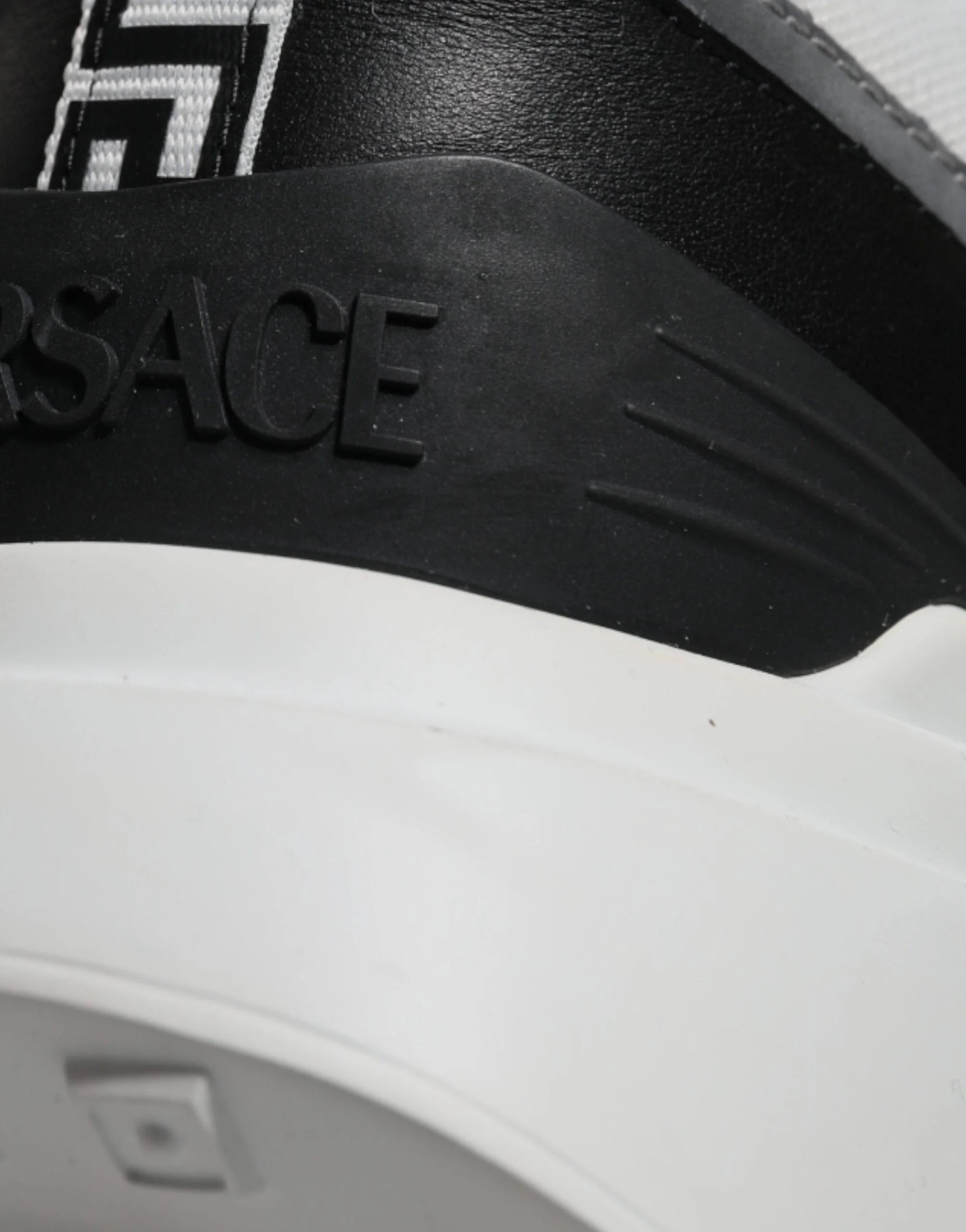 Versace Multicolor Canvas Quad Fabric Medusa Low Top Sneakers Shoes - Sneakers