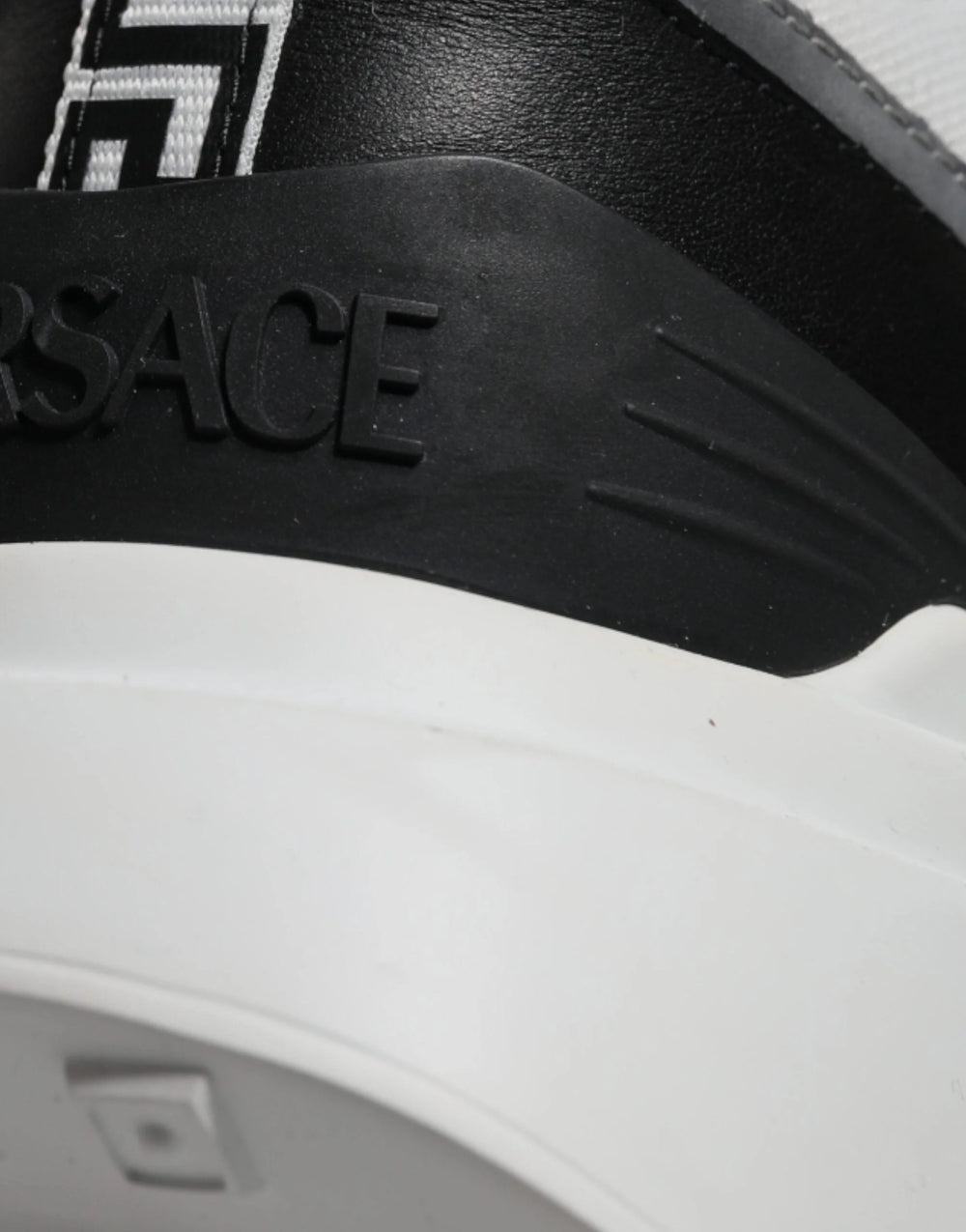 Versace Multicolor Canvas Quad Fabric Medusa Low Top Sneakers Shoes - Sneakers