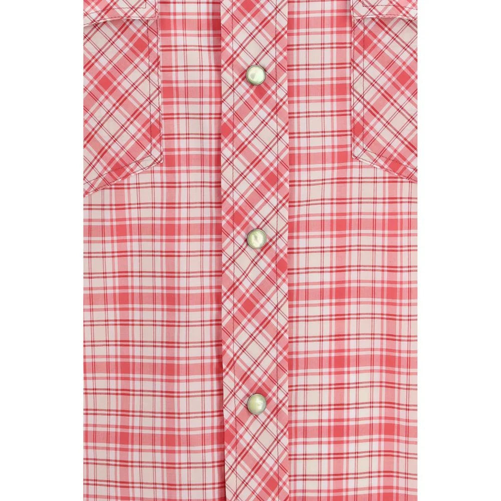 Versace Multicolor Cotton Pattern Shirt - IT50 | L