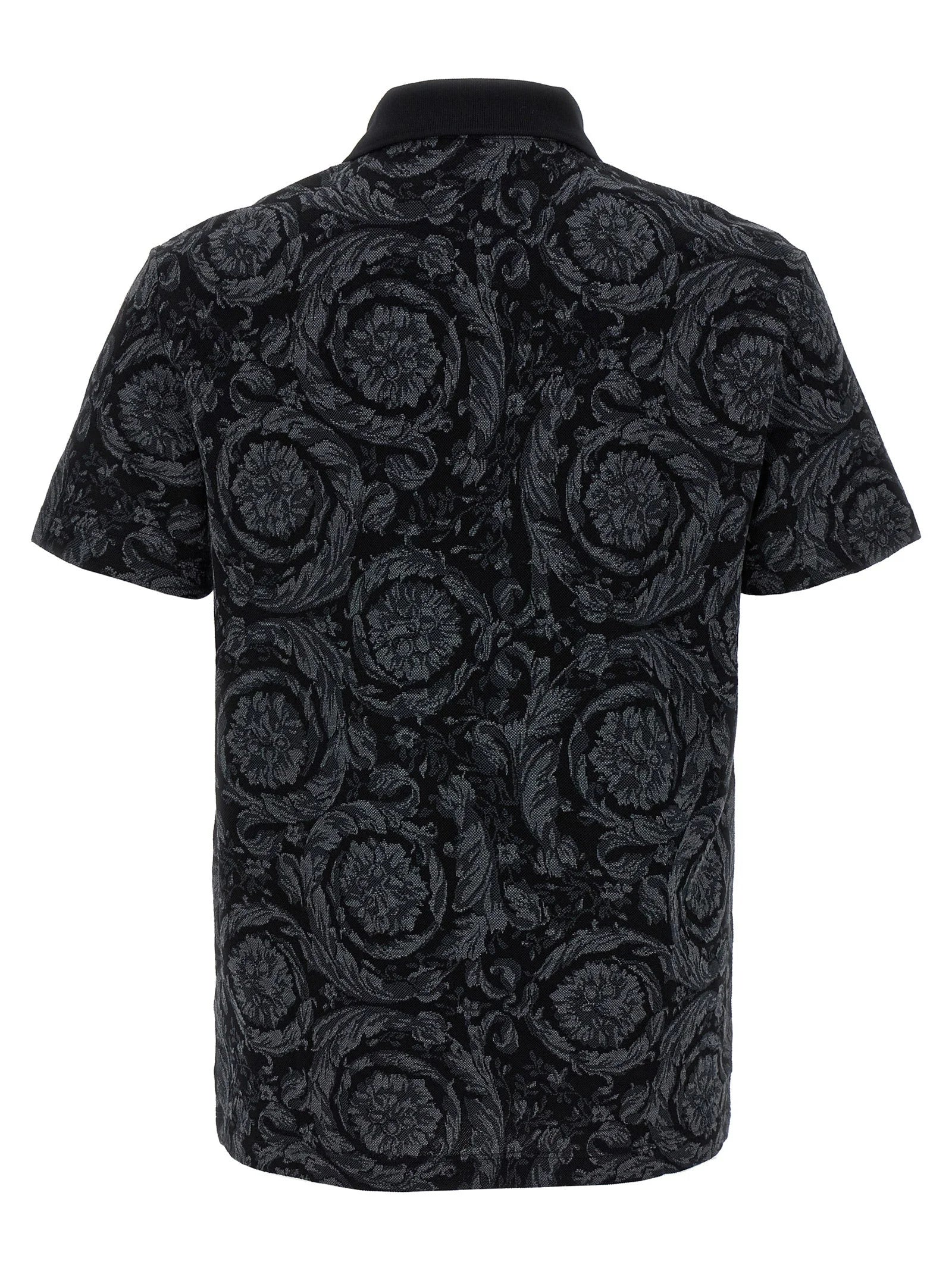 Versace Multicolor Cotton Polo Shirt