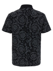 Versace Multicolor Cotton Polo Shirt
