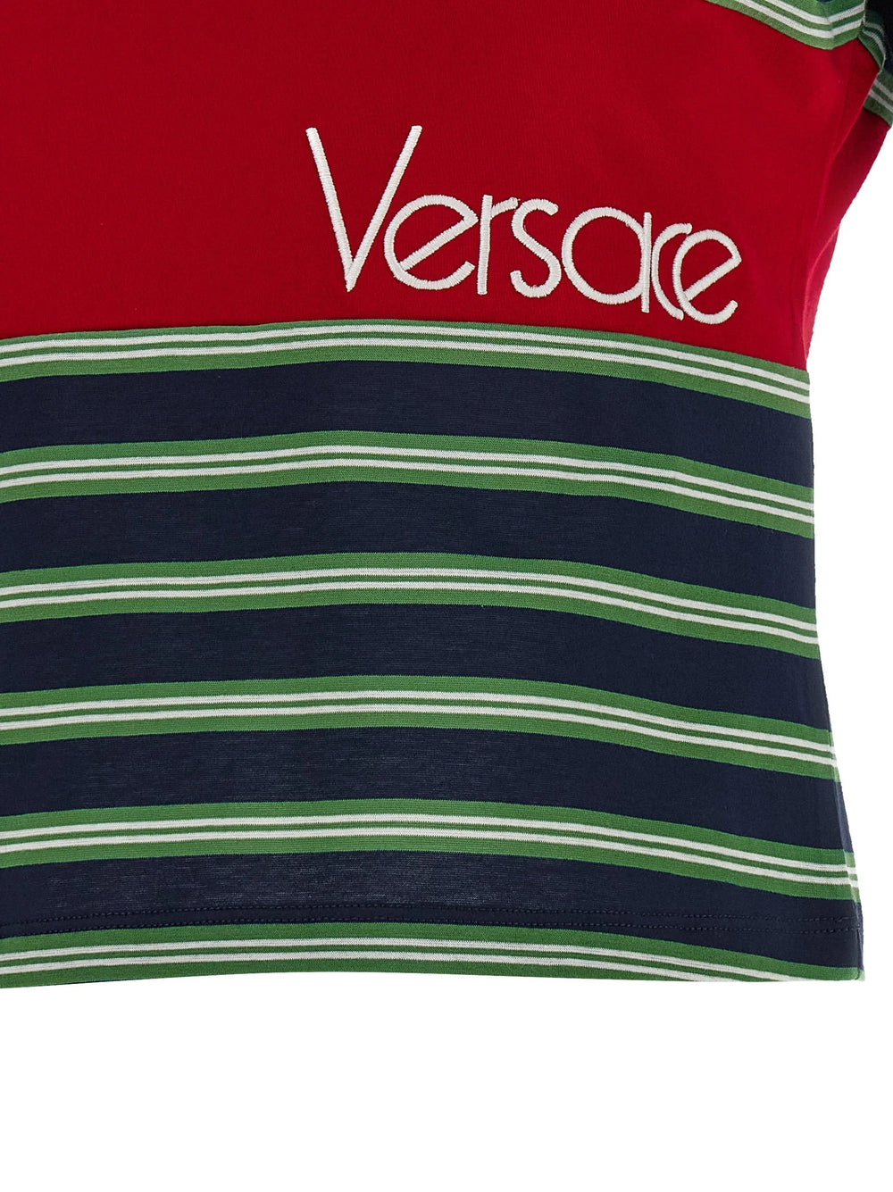 Versace Multicolor Cotton T-Shirt