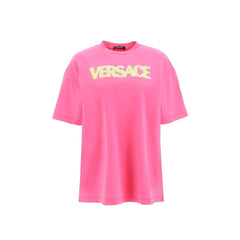 Versace Multicolor Cotton Tank Tops