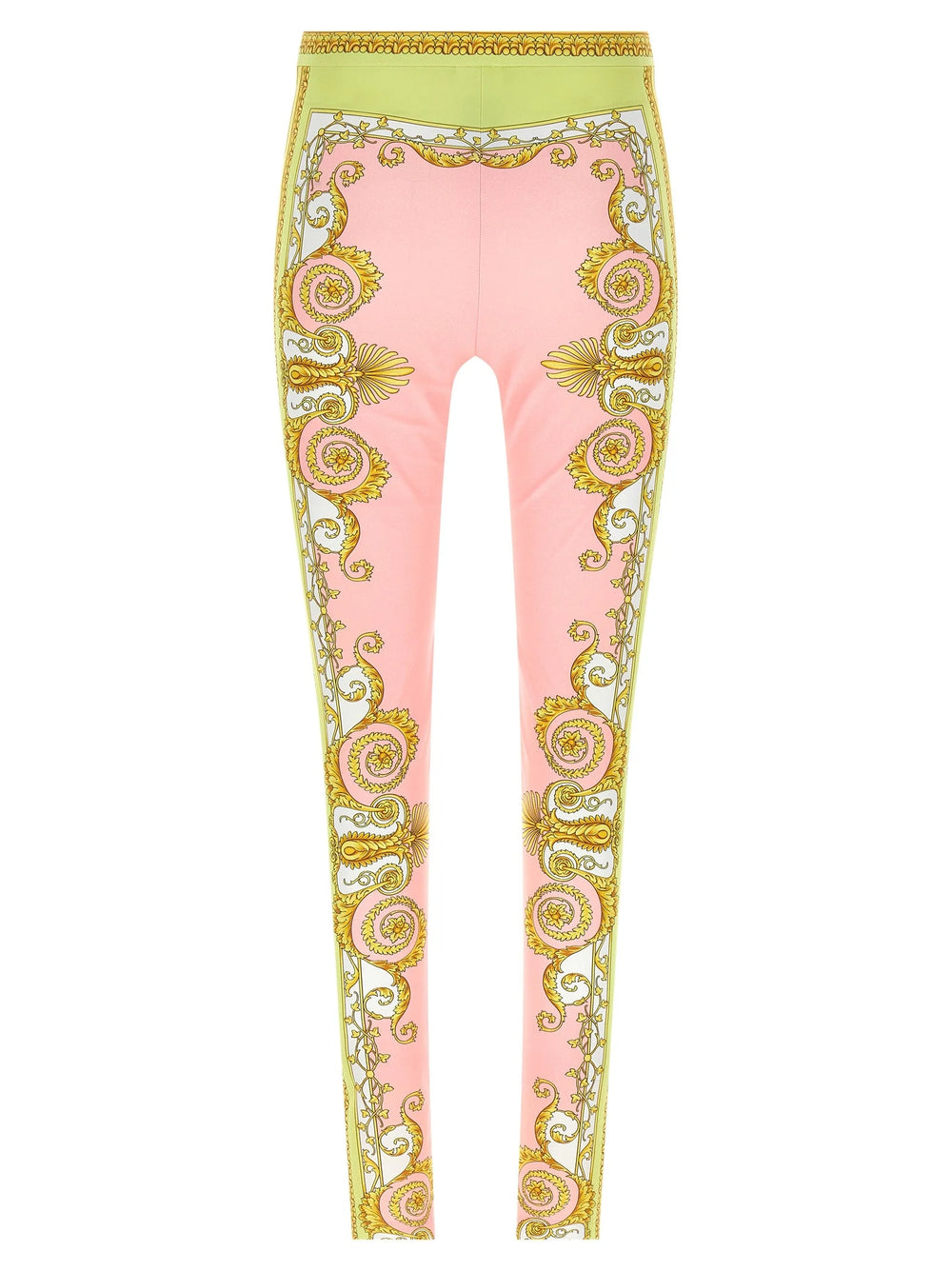 Versace Multicolor Nylon Leggings