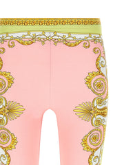 Versace Multicolor Nylon Leggings