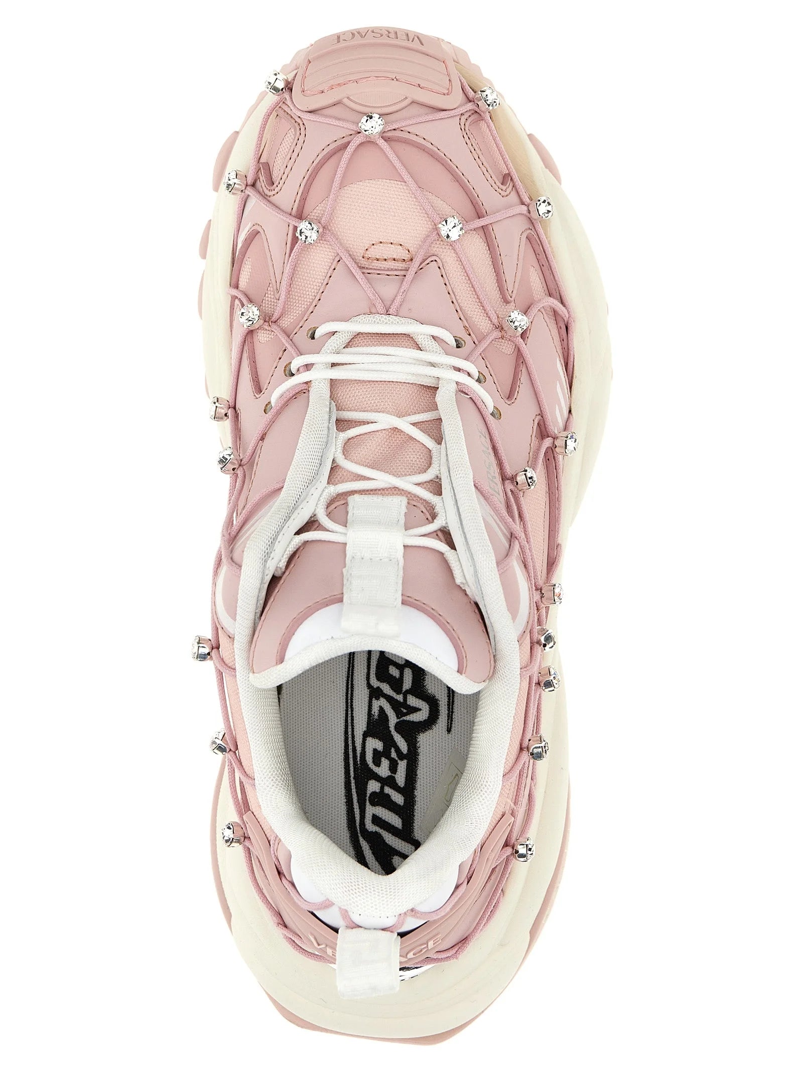 Versace Multicolor Polyester Athletic Sneakers - EU36/US6