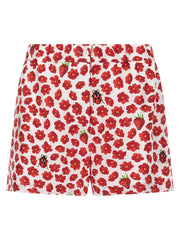 Versace Multicolor Silk Bermuda Shorts - IT40
