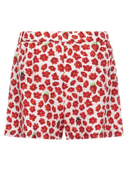 Versace Multicolor Silk Bermuda Shorts - IT40