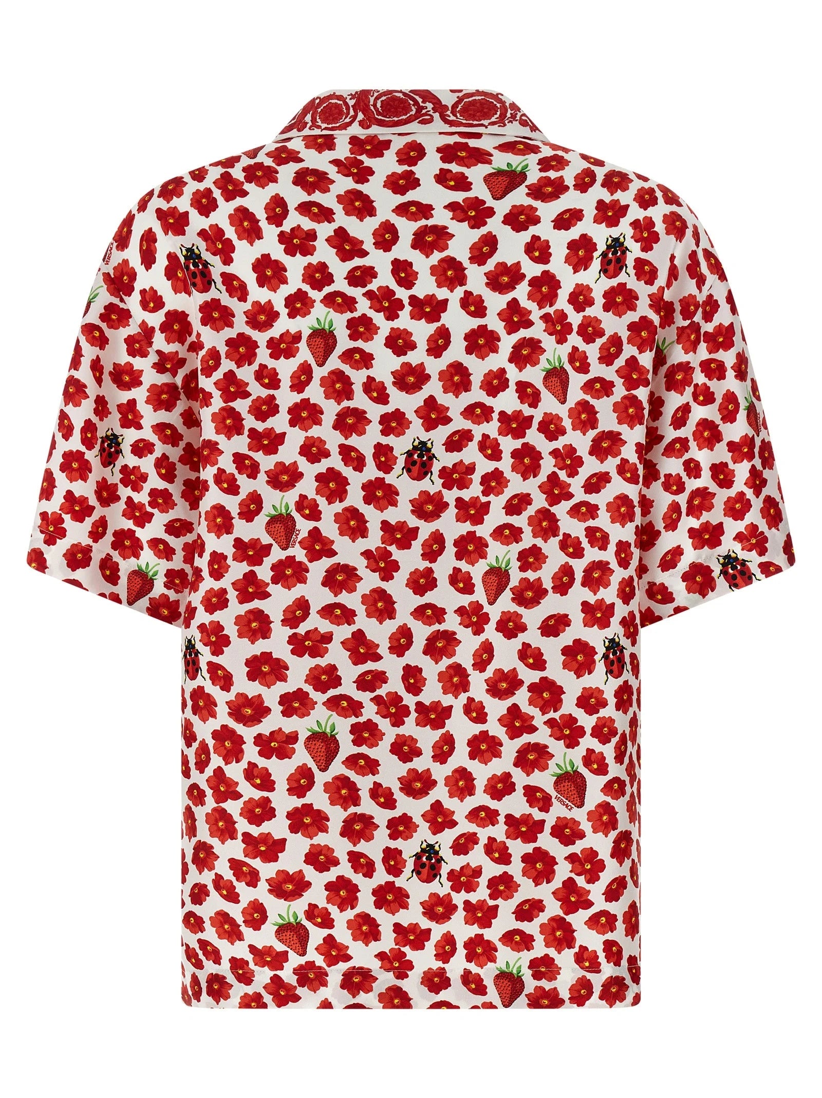 Versace Multicolor Silk Blouse - IT42