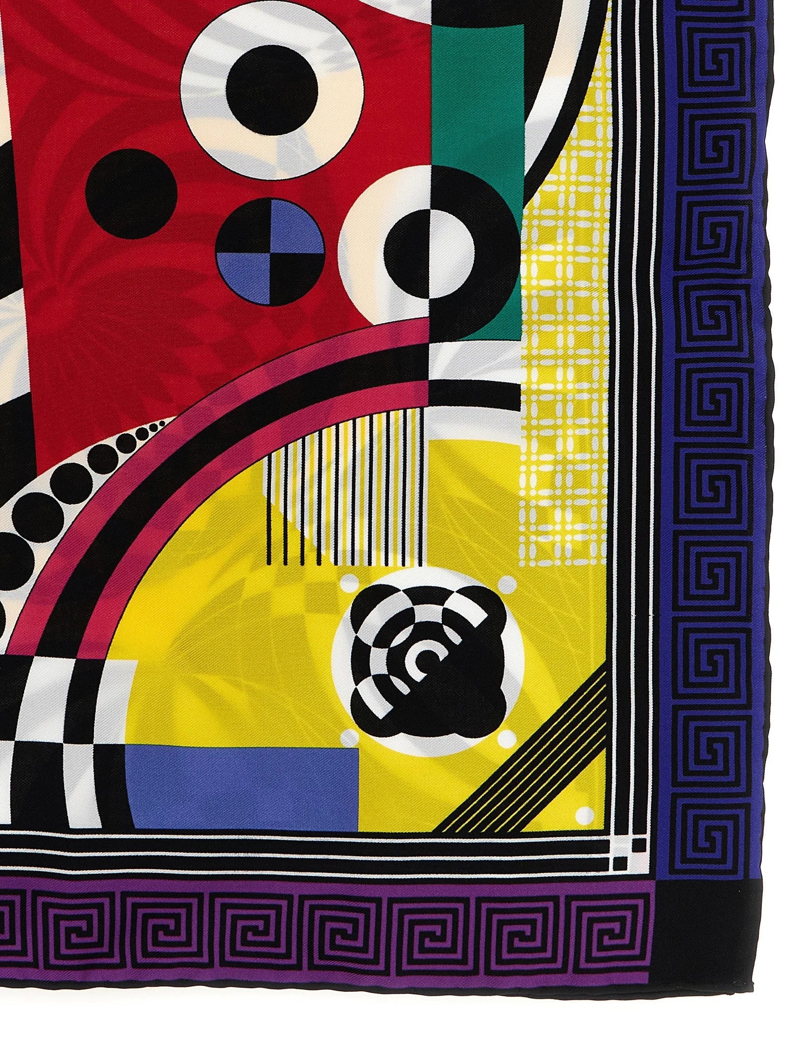 Versace Multicolor Silk Foulard