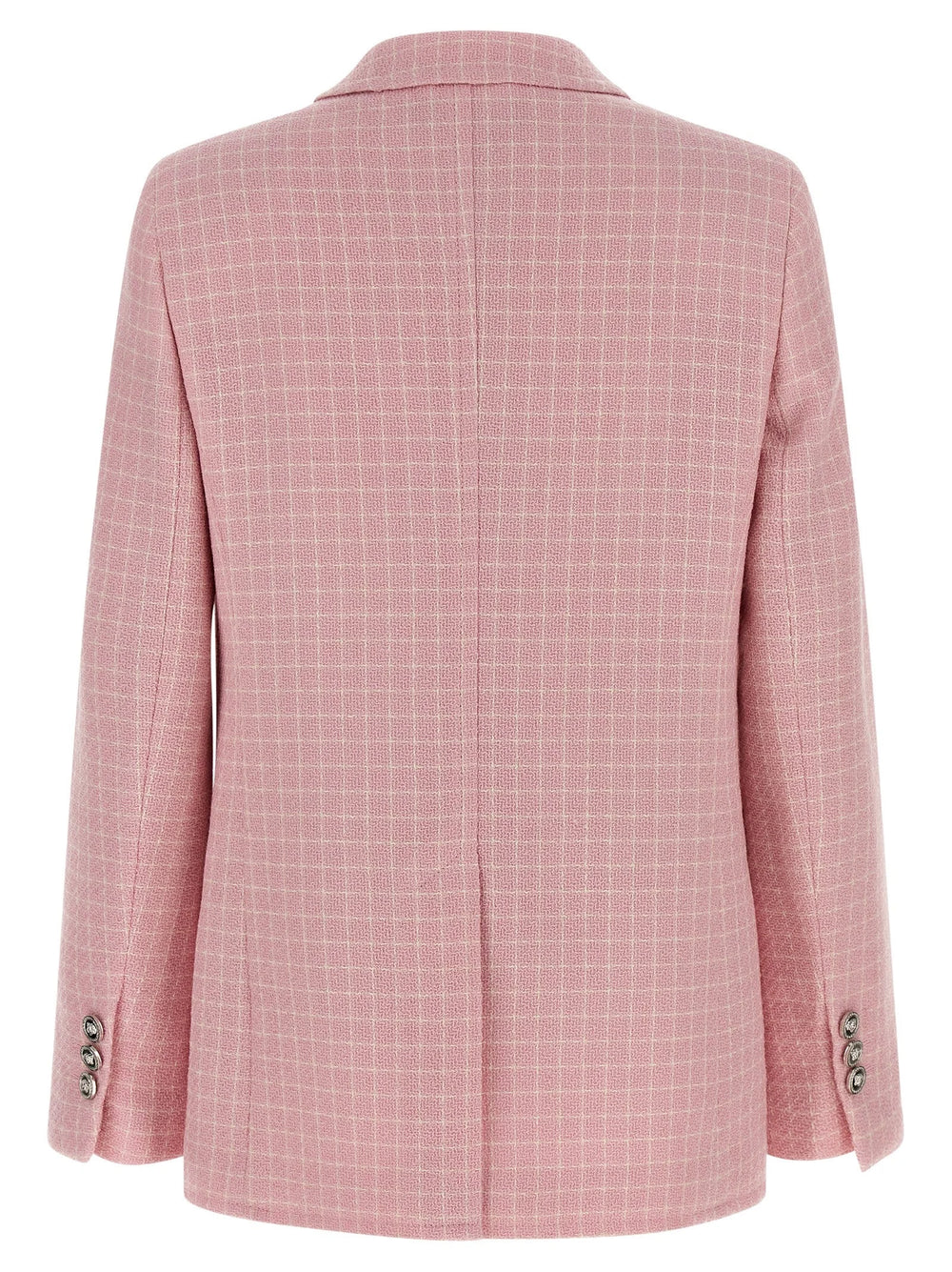 Versace Multicolor Virgin Wool Blazer - IT38