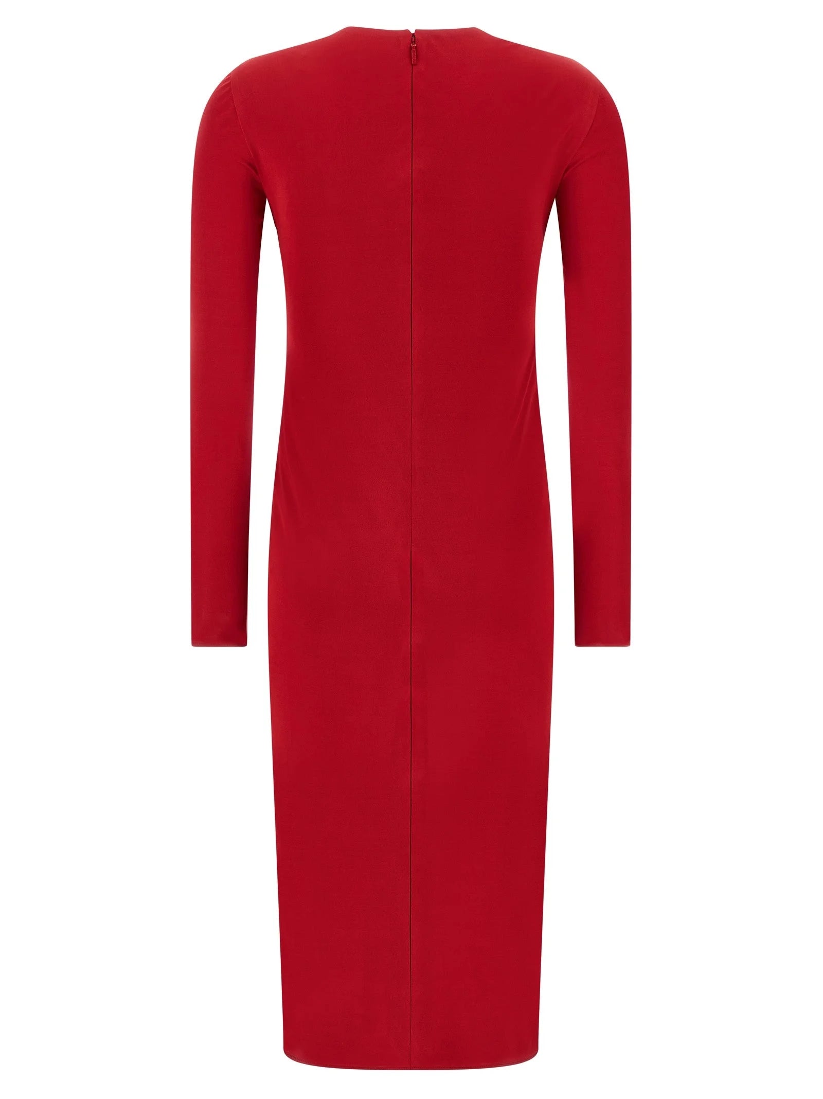 Versace Multicolor Viscose Midi Dress - IT38