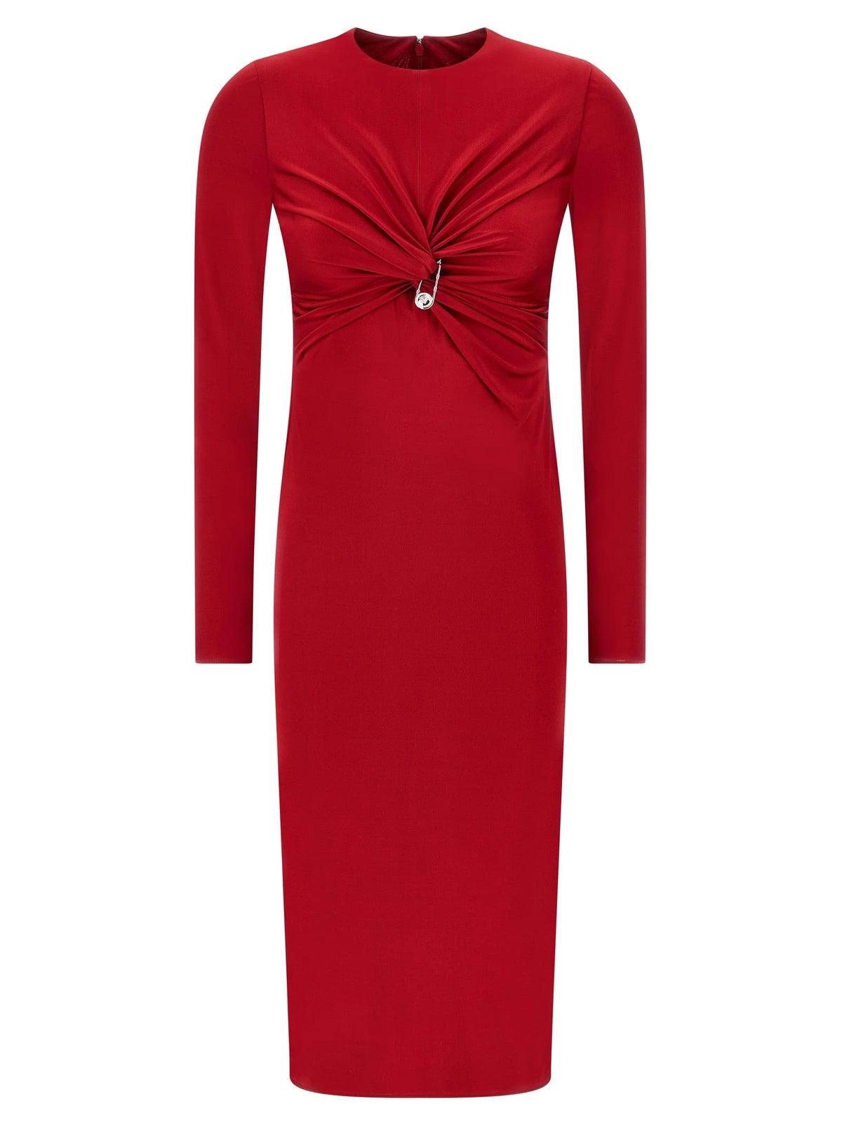 Versace Multicolor Viscose Midi Dress - IT38