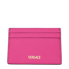 Versace Pink Leather Cardholders