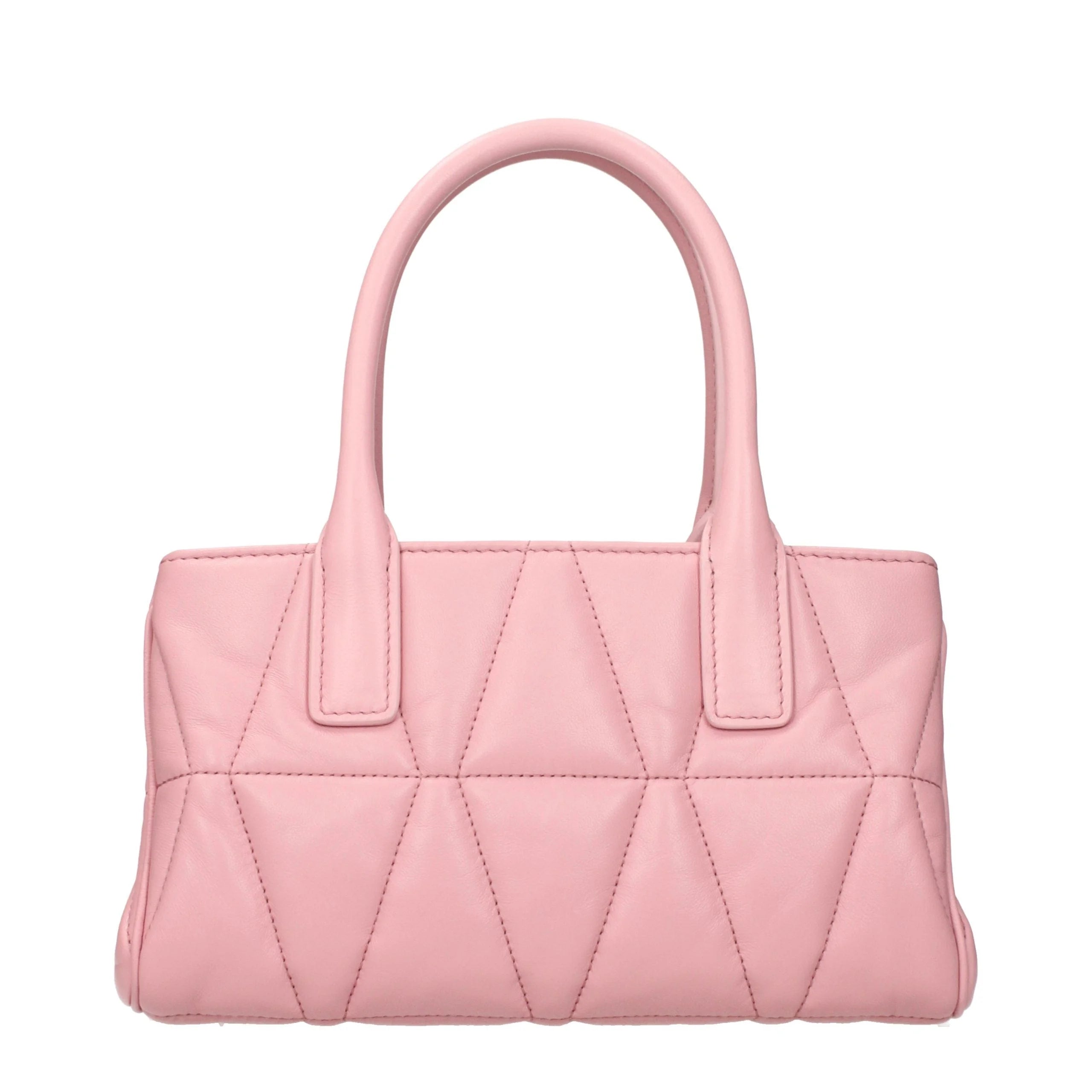 Versace Pink Leather Handbag