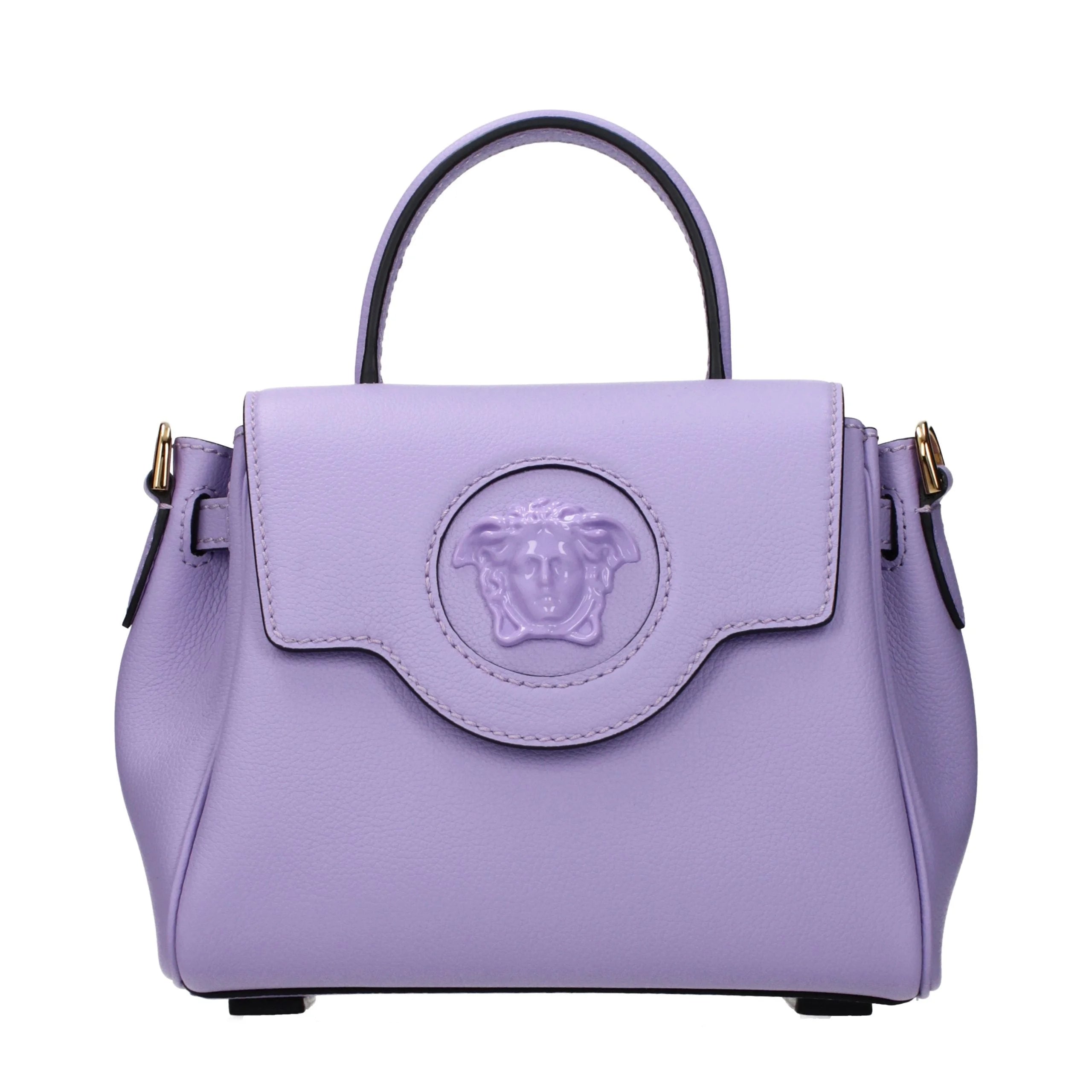 Versace Pink Leather Handbag