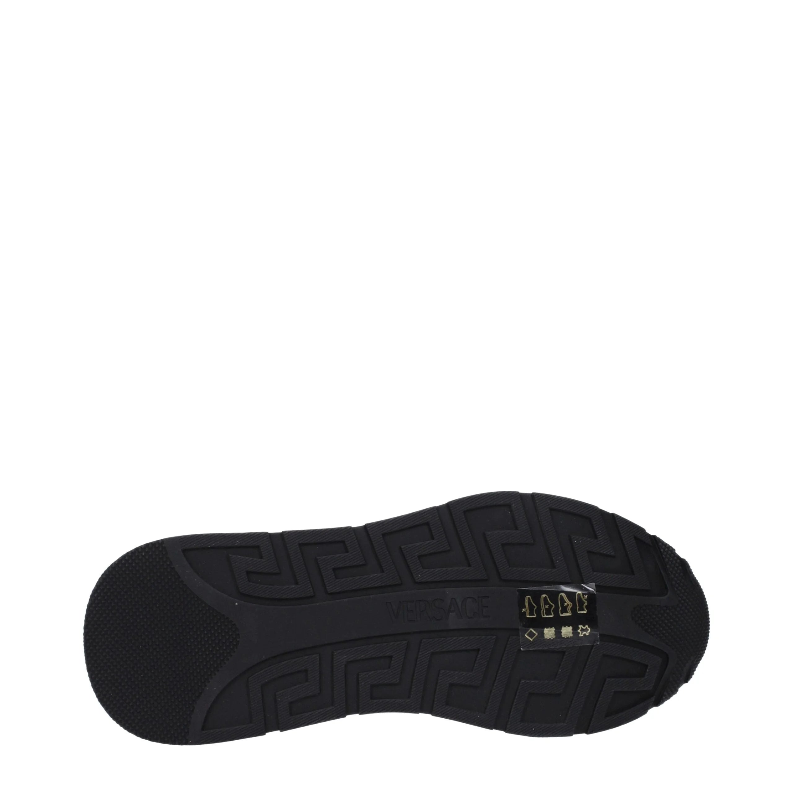 Versace Pink Leather Low Top Sneakers