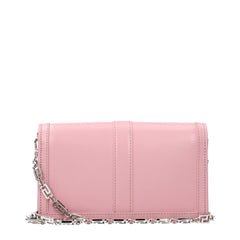 Versace Pink Leather Shoulder Bag