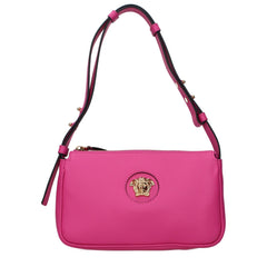 Versace Pink Leather Shoulder Bags