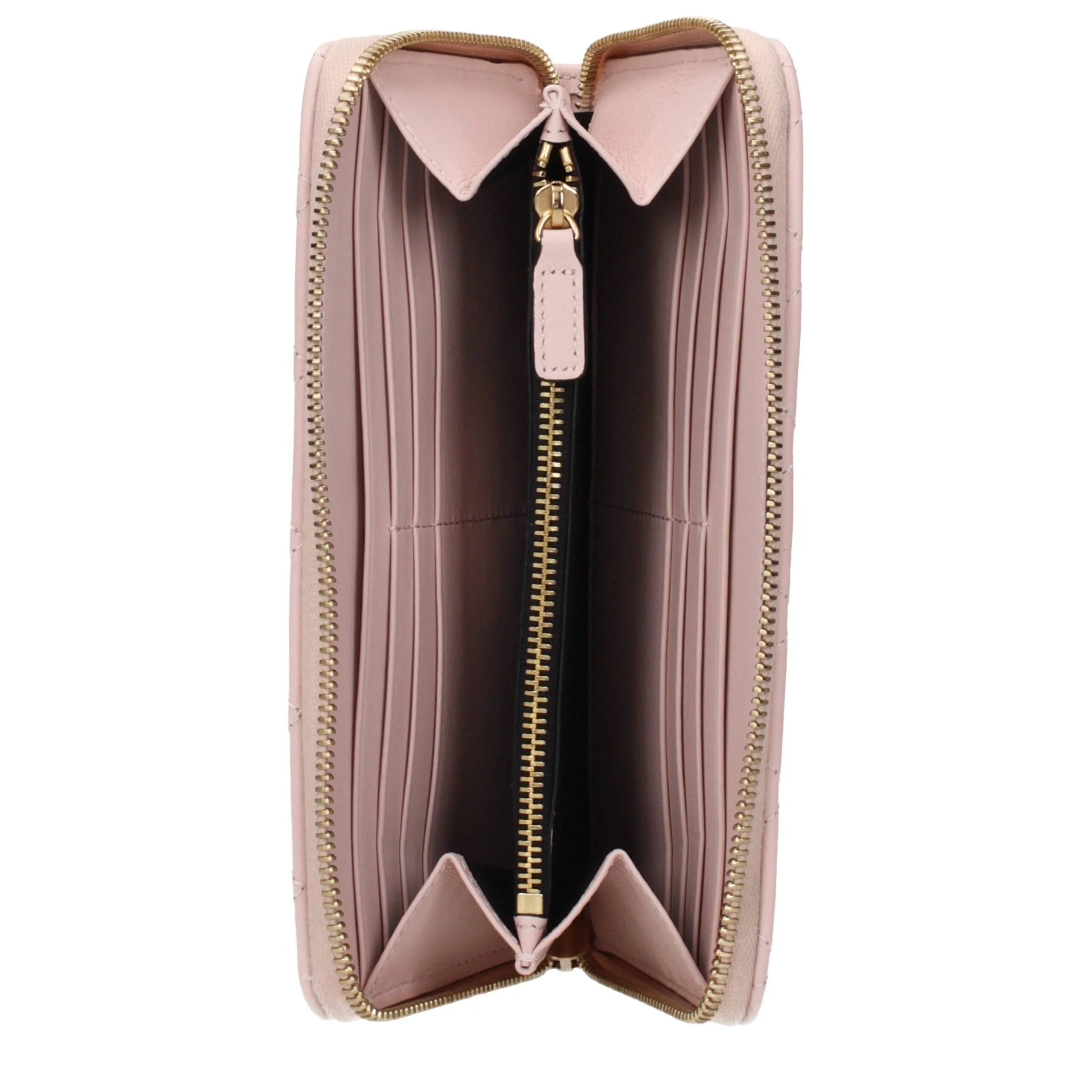 Versace Pink Leather Wallets