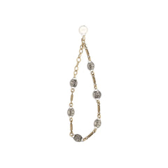 Versace Silver Brass Necklace - One Size