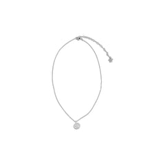 Versace Silver Metal Necklace - One Size