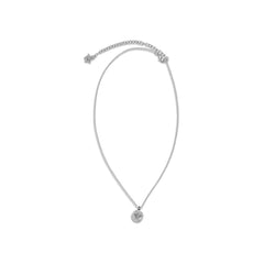 Versace Silver Metal Necklace - One Size